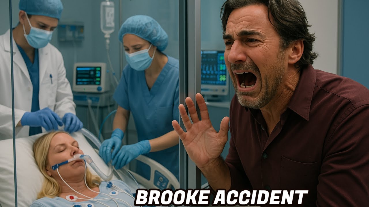 Brooke was in a serious car accident after being dumped by Ridge The ...